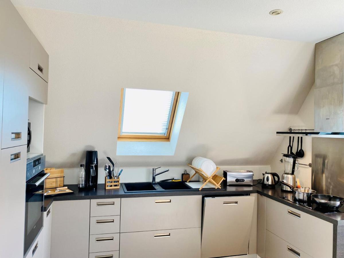 L'Envolee Alsacienne - Magnifique Appartement En Duplex ออสไตม์ ภายนอก รูปภาพ