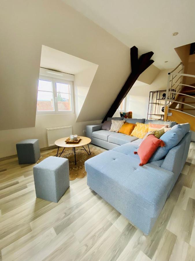 L'Envolee Alsacienne - Magnifique Appartement En Duplex ออสไตม์ ภายนอก รูปภาพ