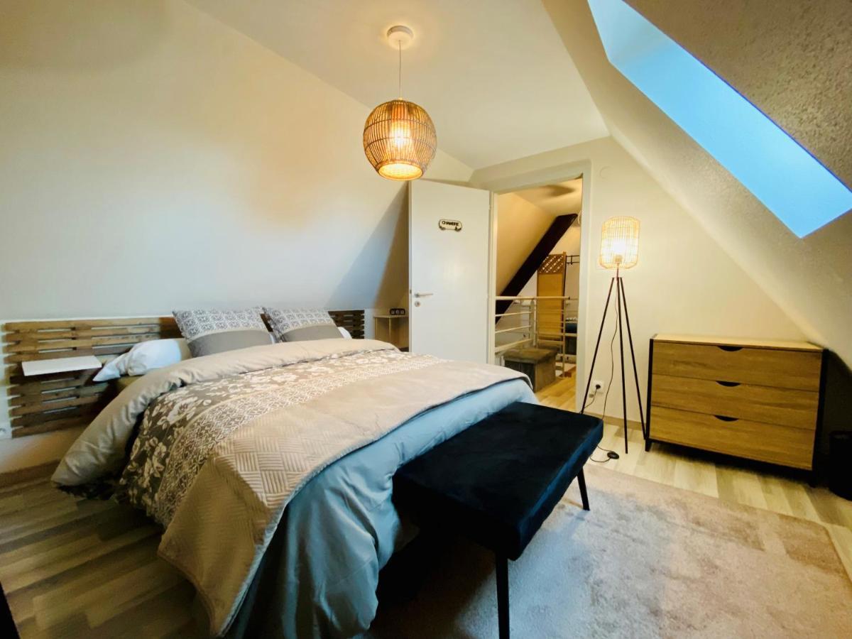 L'Envolee Alsacienne - Magnifique Appartement En Duplex ออสไตม์ ภายนอก รูปภาพ